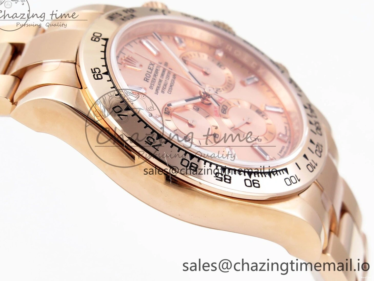 MiroTime 0402 Bold Daytona 116505 KING 1:1 Best Edition RG Crystal Dial on RG Bracelet SH 1938